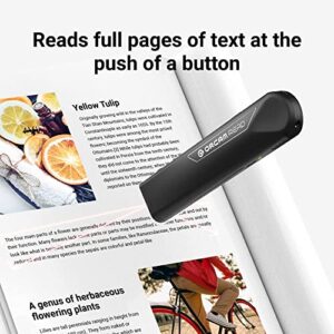 OrCam Read Smart - AI Assistive Reader - Including Smart Reading Feature- for Anyone Who is Exposed to Large Amounts, Bundled with OrCam Bluetooth Earbuds, Orcam Battery Pack and HogoR Cleaning Cloth