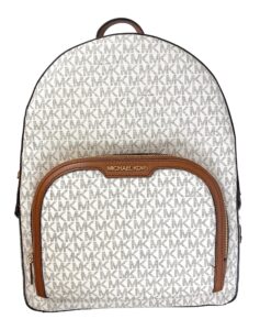 michael kors jaycee logo backpack (vanilla)