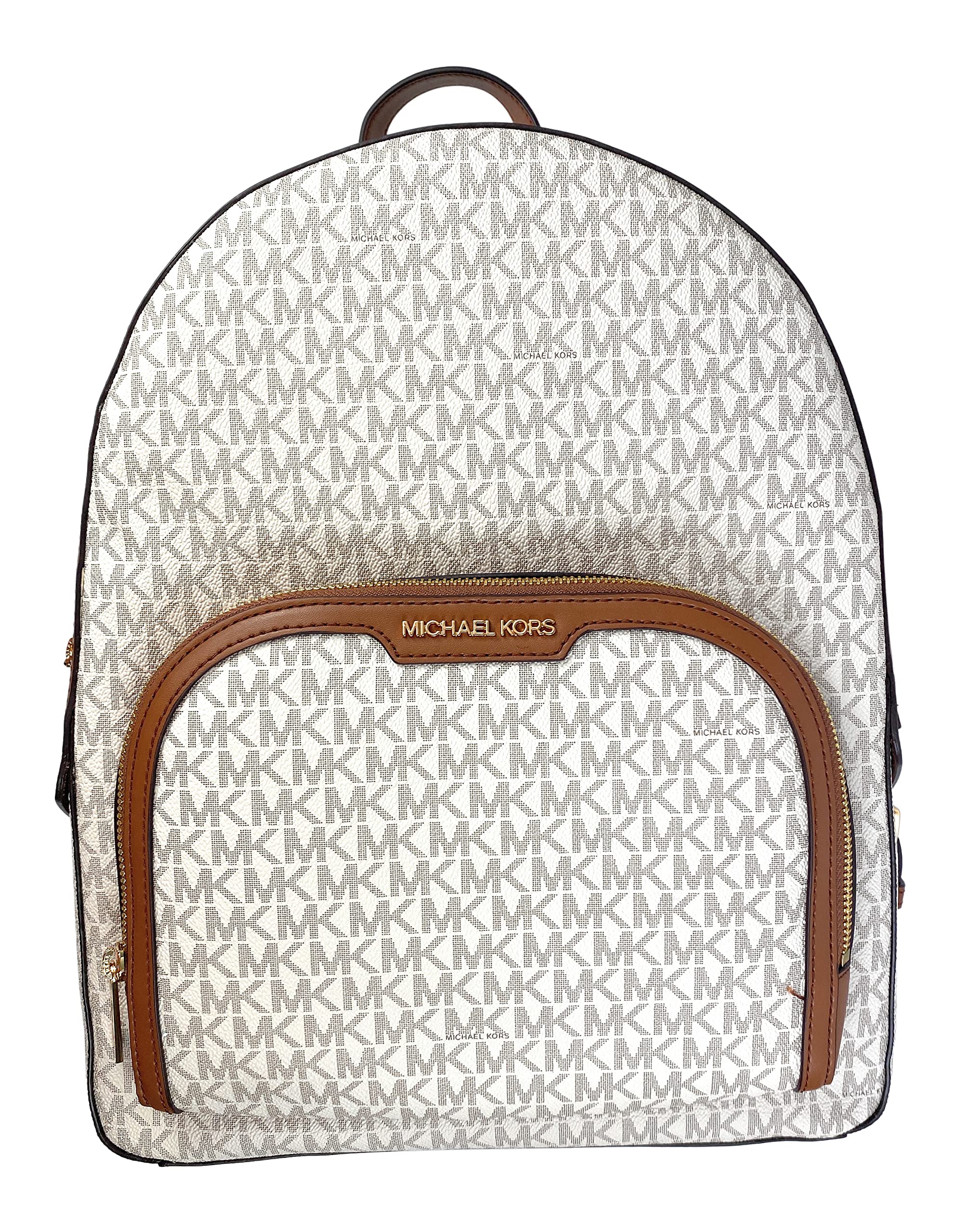 Michael Kors Jaycee Logo Backpack (Vanilla)