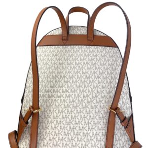 Michael Kors Jaycee Logo Backpack (Vanilla)