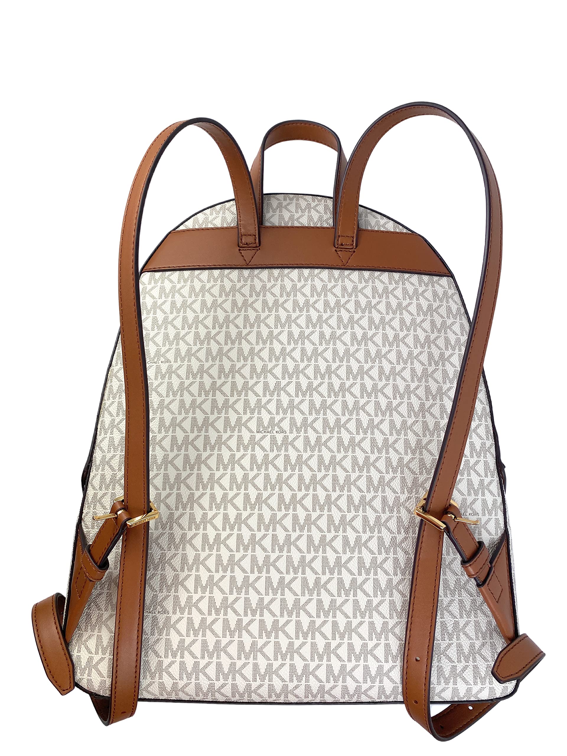 Michael Kors Jaycee Logo Backpack (Vanilla)