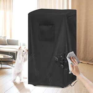 Portable Air Conditioner Cover for BLACK and DECKER, Waterproof AC Covers Indoor 420D Dust Cover Storage Bag - 19x16x30inch