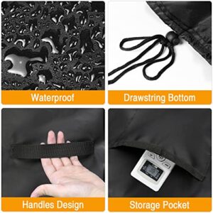 Portable Air Conditioner Cover for BLACK and DECKER, Waterproof AC Covers Indoor 420D Dust Cover Storage Bag - 19x16x30inch