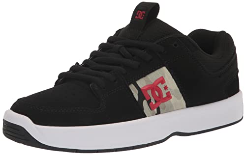 DC Men's Lynx Zero Casual Skate Shoe, Black Camouflage, 10.5