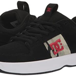 DC Men's Lynx Zero Casual Skate Shoe, Black Camouflage, 10.5