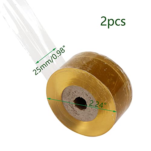 Curqia 2 Rolls Plant Grafting Tapes for Citrus Trees/Apple Trees/Flat Peach Trees