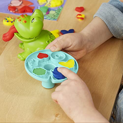 Play-Doh Frog ‘n Colors Starter Set with Playmat, Preschool Toys for 3 Year Old Girls & Boys & Up, Preschool Crafts Frog Toy & 4 Modeling Compound Colors