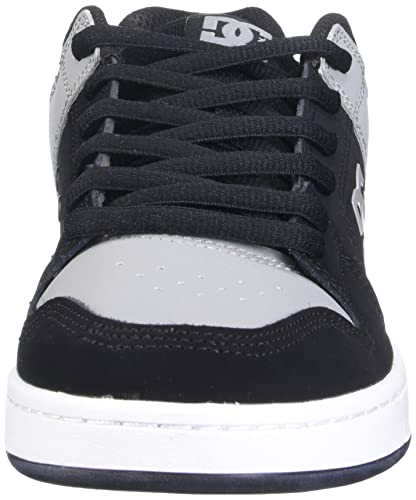 DC Men's Manteca 4 Casual Skate Shoe, Black/Grey, 11