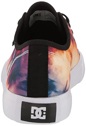 DC Men's Manual TXSE Casual Skate Shoe, Violet/FIRE, 11