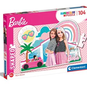 Clementoni Children's Puzzles, Barbie 104 Pieces Puzzle, 6-8 years - 27163