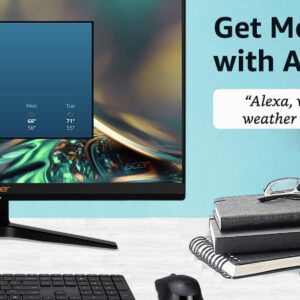 Acer Aspire C27-1700-UA91 AIO Desktop | 27" Full HD IPS Display | 12th Gen Intel Core i5-1235U | Intel Iris Xe Graphics | 16GB DDR4 | 512GB NVMe M.2 SSD | Intel Wireless Wi-Fi 6 | Windows 11 Home