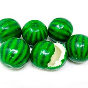 SweetGourmet Watermelon Gum Balls | 1 inch Bubble Gum | 1.5 Pound