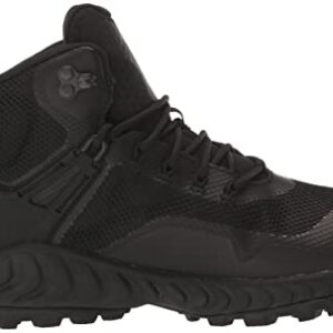 KEEN Men's NXIS Evo Mid Height Waterproof Hiking Boots, Triple Black, 11.5