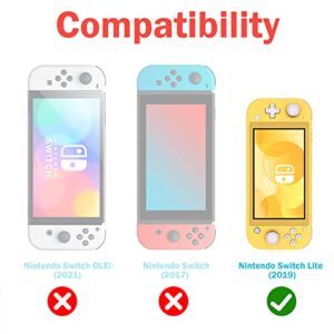 Xcitifun Designed for Nintendo Switch Lite Case Switch Lite TPU Cases for Girls Boys Kids Cute Kawaii Protective Shell Compatible with Nintendo Switch Lite Controller Carrying Cover - Character 2