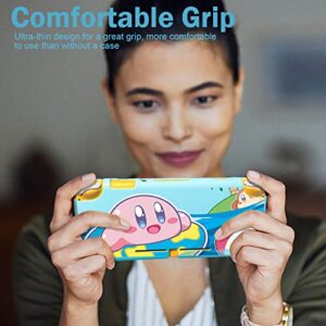 Xcitifun Designed for Nintendo Switch Lite Case Switch Lite TPU Cases for Girls Boys Kids Cute Kawaii Protective Shell Compatible with Nintendo Switch Lite Controller Carrying Cover - Character 2