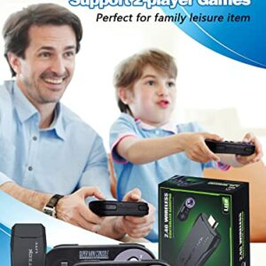 Fadist Retro Game Console, Built in 15000+ Classic Games, 4K HD Output, Emulator Game Console with 2 Ergonomics Controllers, Plug and Play Game Box, Ideal Gift for Kids, Adult, Friend, Lover