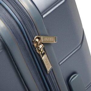 American Tourister Stratum 2.0 Expandable Hardside Luggage with Spinner Wheels, Slate Blue, Carry-on