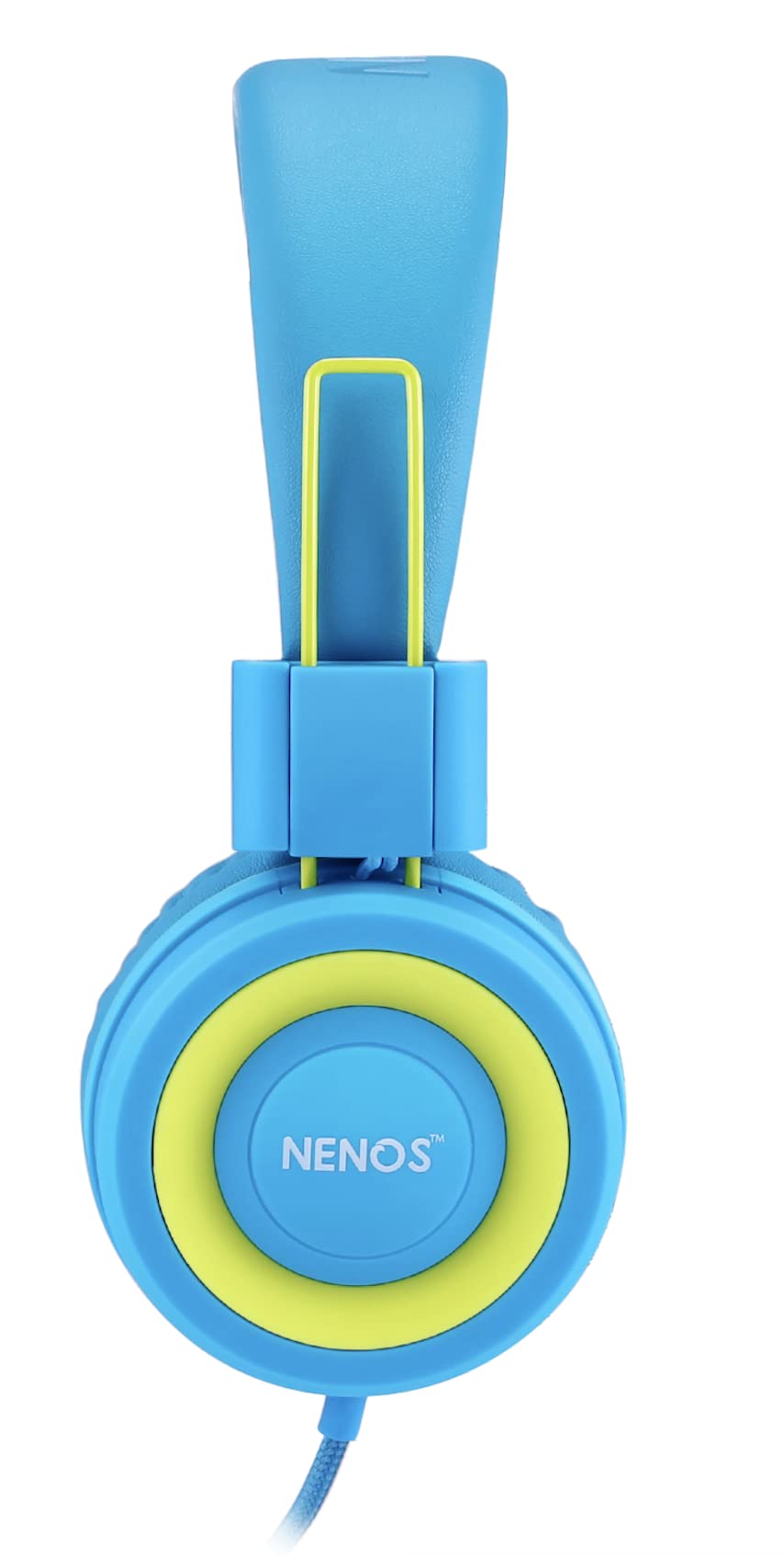 Nenos Children Headphones Kids Headphones Children's Headphones Over Ear Headphones Kids Computer Volume Limited Headphones for Kids (Yellow)