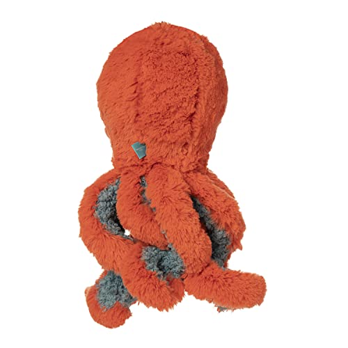 Manhattan Toy Coral Orange Octopus 12" Ocean Sea Life Stuffed Animal Toy