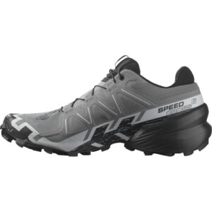 salomon speedcross 6 hiking shoes mens sz 11.5 quiet shade/black/pearl blue