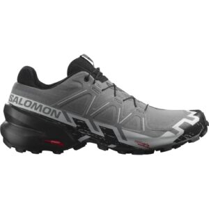 Salomon Speedcross 6 Hiking Shoes Mens Sz 11.5 Quiet Shade/Black/Pearl Blue