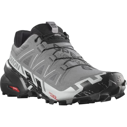 Salomon Speedcross 6 Hiking Shoes Mens Sz 11.5 Quiet Shade/Black/Pearl Blue