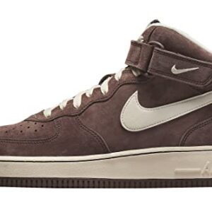 Nike Mens AIR Force 1 MID '07 QS DM0107 200 - Size 10.5 Chocolate/Cream