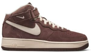 Nike Mens AIR Force 1 MID '07 QS DM0107 200 - Size 10.5 Chocolate/Cream