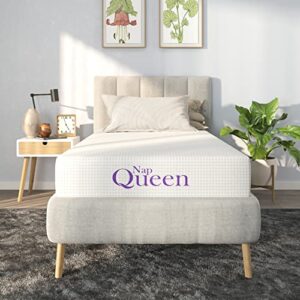 napqueen 6 inch twin size mattress, bamboo charcoal memory foam mattress, bed in a box