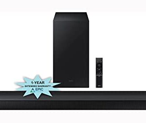 Samsung HW-B550 2.1ch Soundbar and Subwoofer with Dolby with an Additional 1 Year Coverage by Epic Protect (2022)