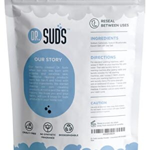 New Dr Suds Natural Laundry Detergent Powder 100+ Loads Unscented Made With Natural Earth Ingredients