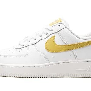 Nike Womens WMNS Air Force 1 Low 315115 170 White/Saturn Gold - Size 7.5W