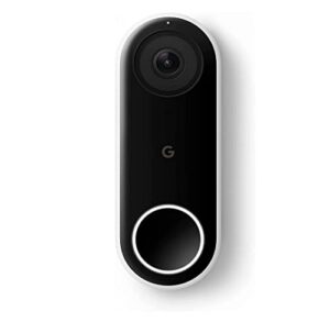 google indoor nest video doorbell camera 720p wired (renewed)