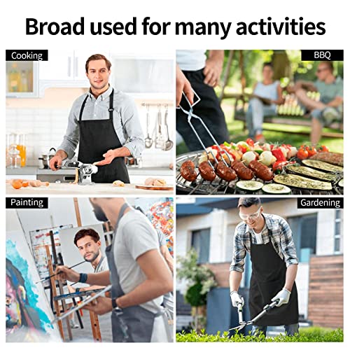 Apron For Women Men Chef Funny Aprons Kitchen Baking Painting Gardening And Party