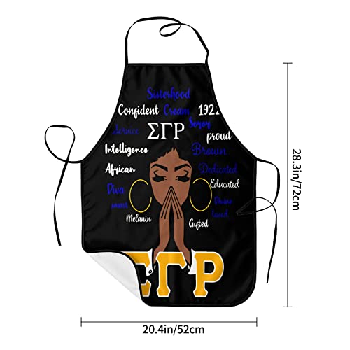 Apron For Women Men Chef Funny Aprons Kitchen Baking Painting Gardening And Party