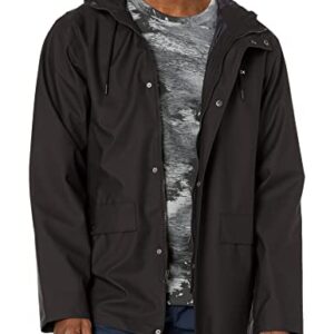 Arctix Men's Standard Hail Rain Jacket, Black, Medium