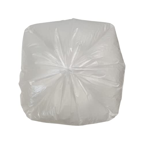 Top Knot Bags 33 Gallon Garbage Trash Bag 33X40" Clear 150 Count Can Liner Bulk 30 Gallon 31 Gallon 32 Gallon 34 Gallon 35 Gallon Made in USA
