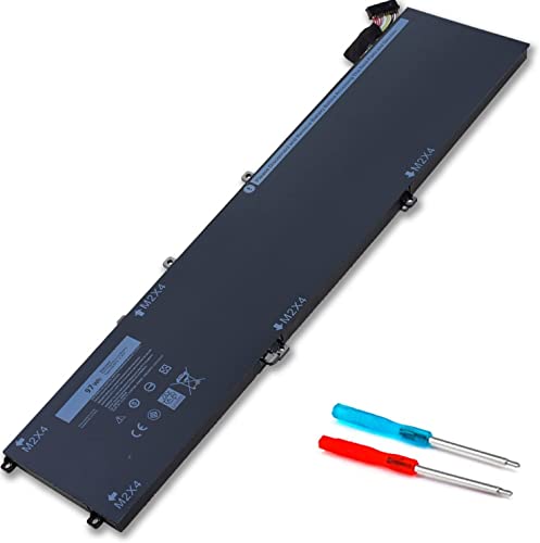 97WH Type 6GTPY Battery for Dell XPS 15 9560 9570 9550 7590 15-9570-D1541 15-9570-D1741 15-9570-D1941T Precision 5520 M5520 5540 M5540 5510 M5510 Workstation 5XJ28 GPM03 5041C 05041C 5D91C P56F002