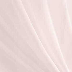 Ling's moment 2 Layer Wedding Backdrop Curtains Wrinkle-Free 10ft x 10ft Chiffon Fabric Drapes for Bridal Shower Baby Shower Wedding Arch Party Stage Decoration - Blush