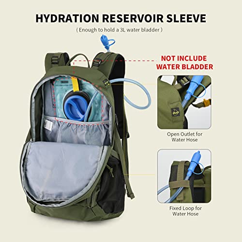 SKYSPER Hiking Backpack Travel Daypack - 35L Lightweight Waterproof Outdoor Camping Day Pack for Men Women