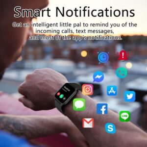 Smart Watch (Answer/Make Call),1.9" Smartwatch Fitness Tracker for Android and iOS Phones with Heart Rate Sleep Tracking, Multi Sport Modes, Blood Oxygen,Ai Voice Control,Fitness Watch for Women Men