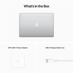 Apple 2022 MacBook Pro Laptop with M2 chip: 13-inch Retina Display, 8GB RAM, 512GB ​​​​​​​SSD ​​​​​​​Storage, Touch Bar, Backlit Keyboard, FaceTime HD Camera. Works with iPhone and iPad; Silver