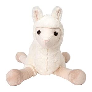 manhattan toy cozy bunch llama 20" stuffed animal for kids and adults