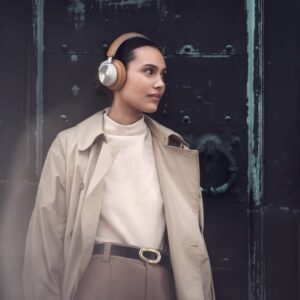 Bang & Olufsen Beoplay HX – Comfortable Wireless ANC Over-Ear Headphones - Timber (Renewed Premium)