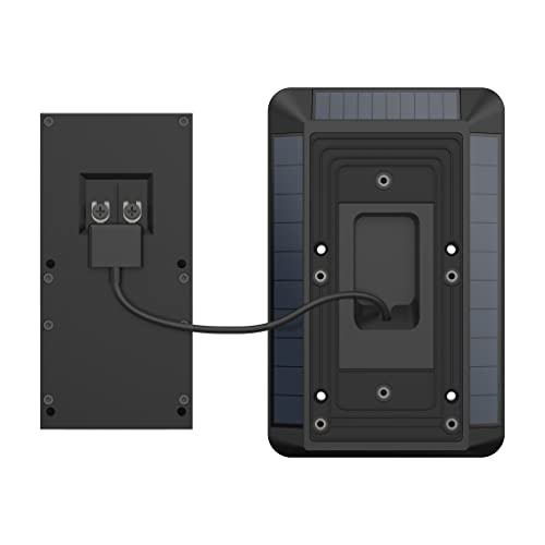 Ring Solar Charger for Battery Doorbells - Video Doorbell 3, Video Doorbell 3 Plus, Video Doorbell 4, Battery Doorbell Plus