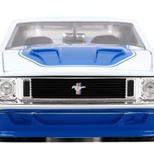 Jada Toys Big Time Muscle 1:24 1973 Ford Mustang Mach 1 Die-cast Car, Toys for Kids and Adults