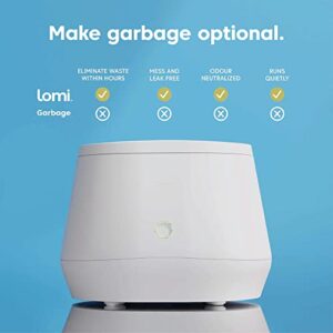 Lomi | World's First Smart Waste Electric Kitchen Composter | Turn Waste into Natural Fertilizer with a Single Button with Lomi Classic, The Smart Waste™ Electric Kitchen composter