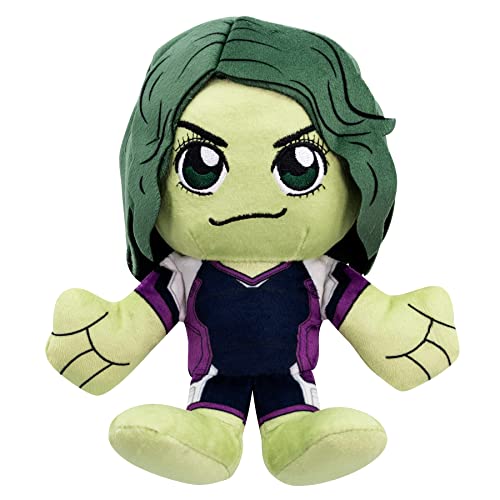 Bleacher Creatures Marvel She Hulk 8" Kuricha Sitting Plush- Soft Chibi Inspired Toy