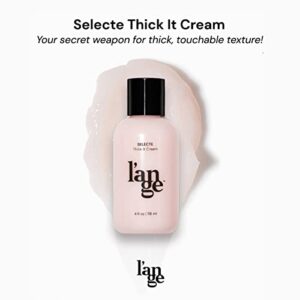 L'ANGE HAIR Selecte Thick It Cream | Lightweight Styling Cream for Thickness and Volume | Helps Add Texture, Body, and Definition | Free of parabens and sulfates