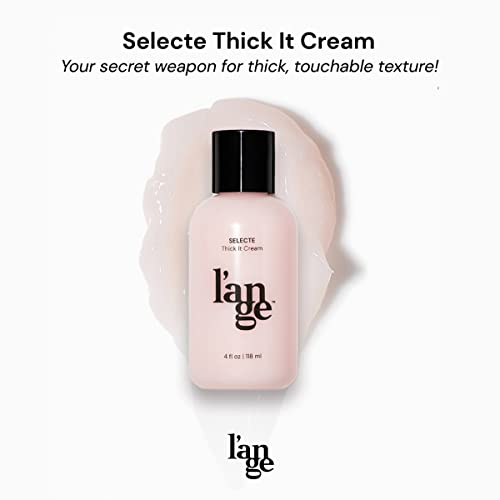 L'ANGE HAIR Selecte Thick It Cream | Lightweight Styling Cream for Thickness and Volume | Helps Add Texture, Body, and Definition | Free of parabens and sulfates